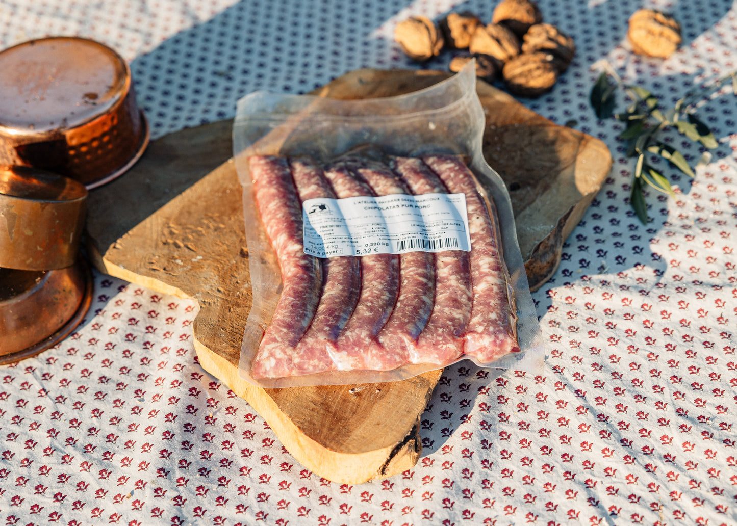 Chipolata de porc de montagne