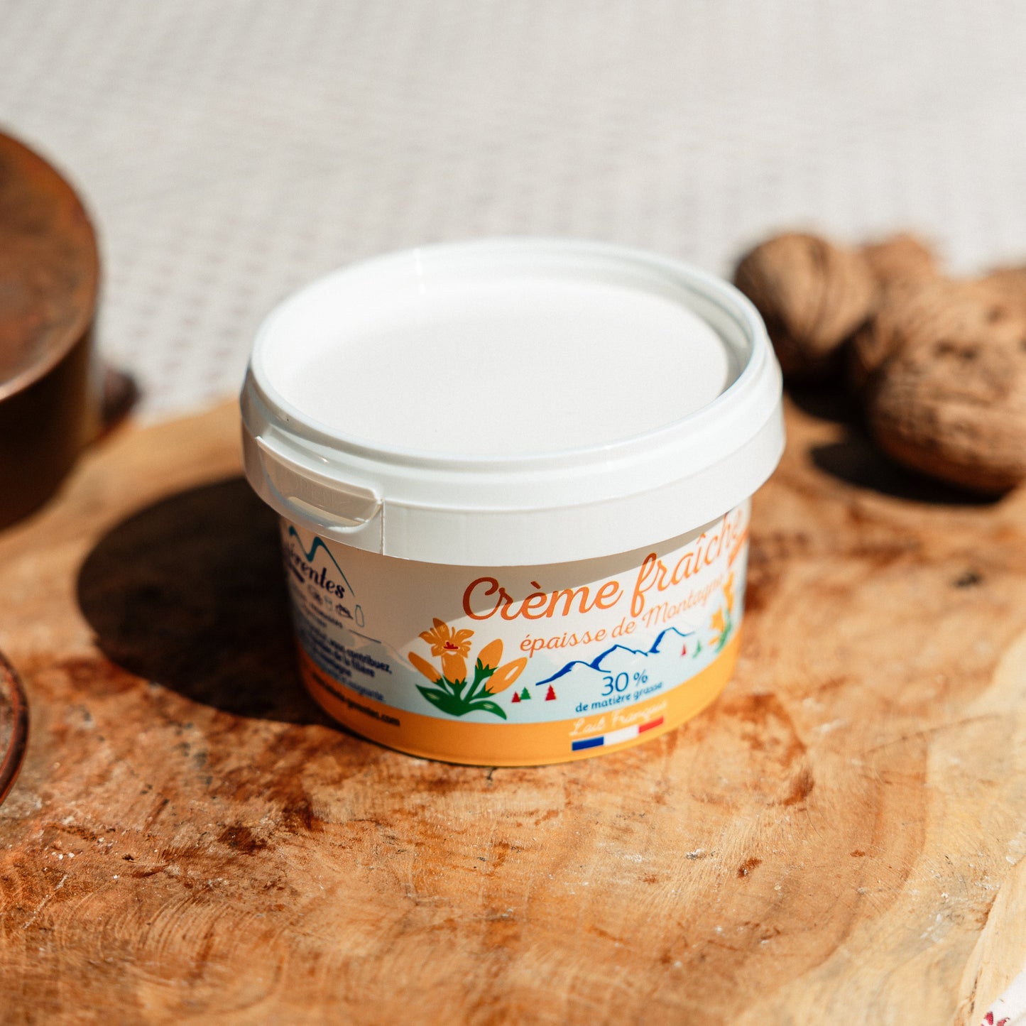 Crème fraiche épaisse de montagne