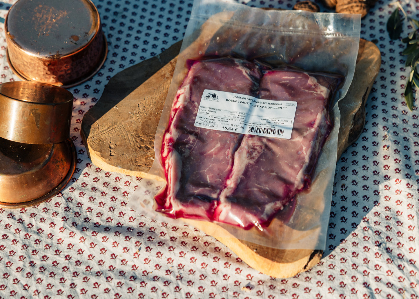 Faux-filet de boeuf Charolais par 2