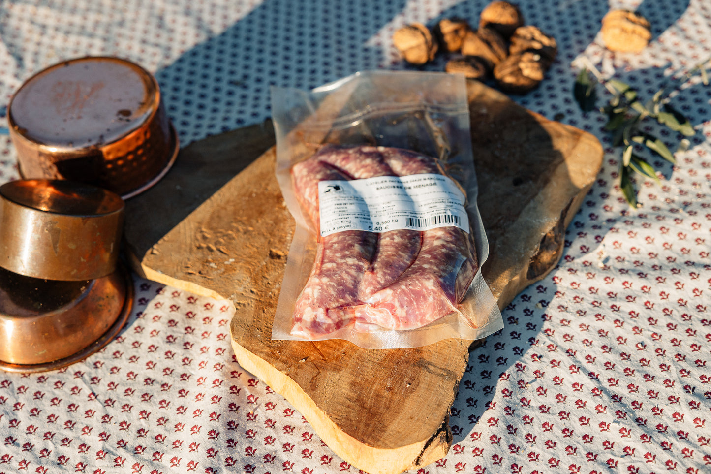 Saucisse de menage de porc de montagne