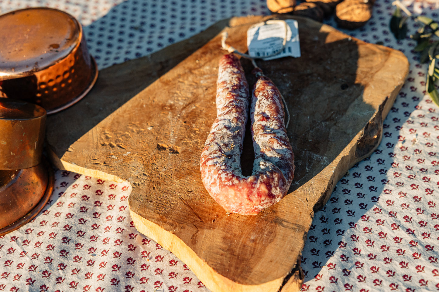 Saucisse seche au Roquefort au Porc de montagne