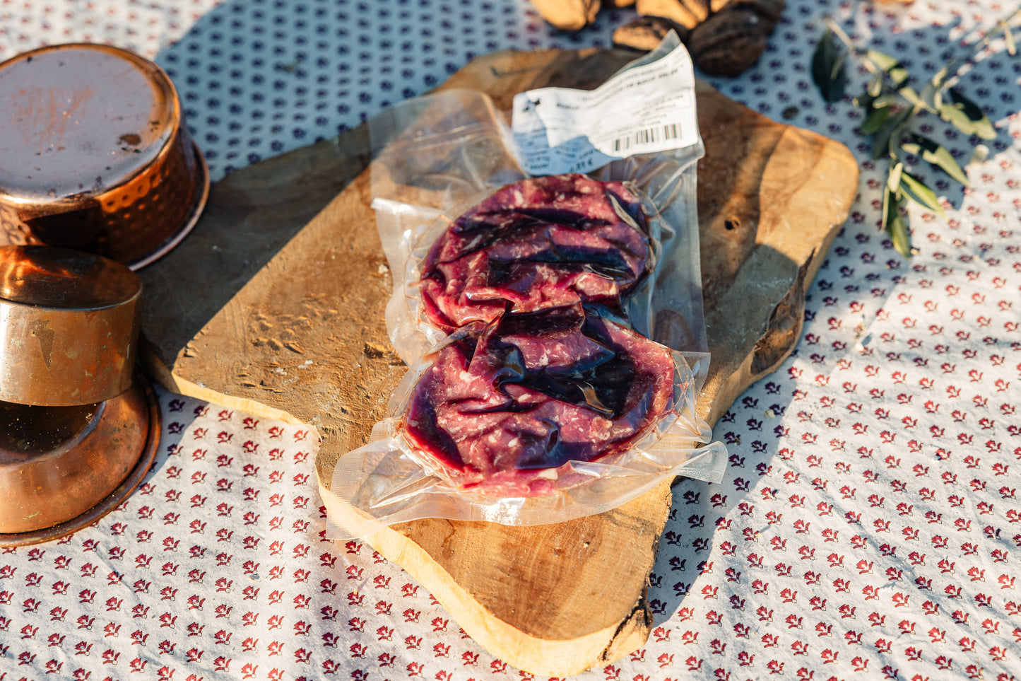 Steak hache de boeuf par 2