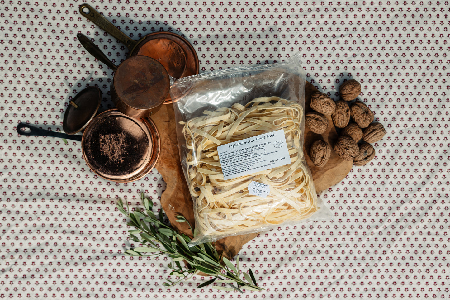 Tagliatelles aux œufs frais