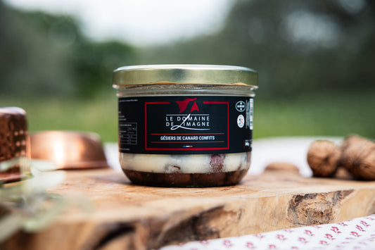 Gesiers de canard confits