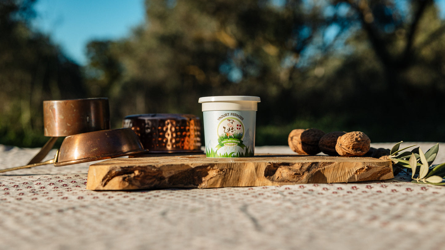 Yaourts fermiers aux fruits