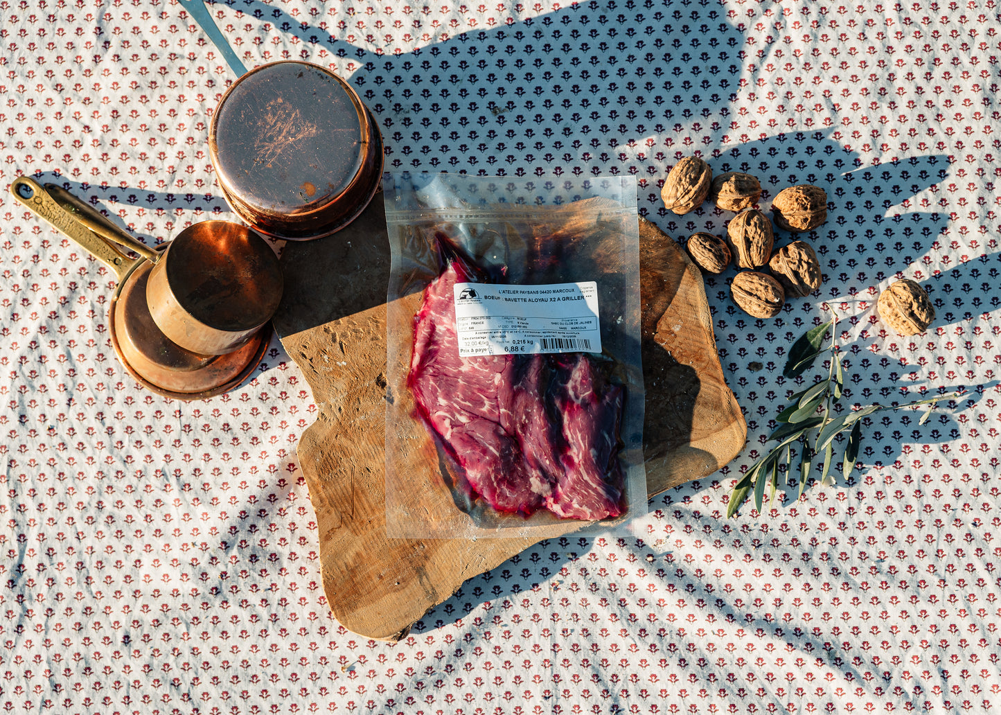 Bavette d'aloyau de boeuf  Charolais par 2