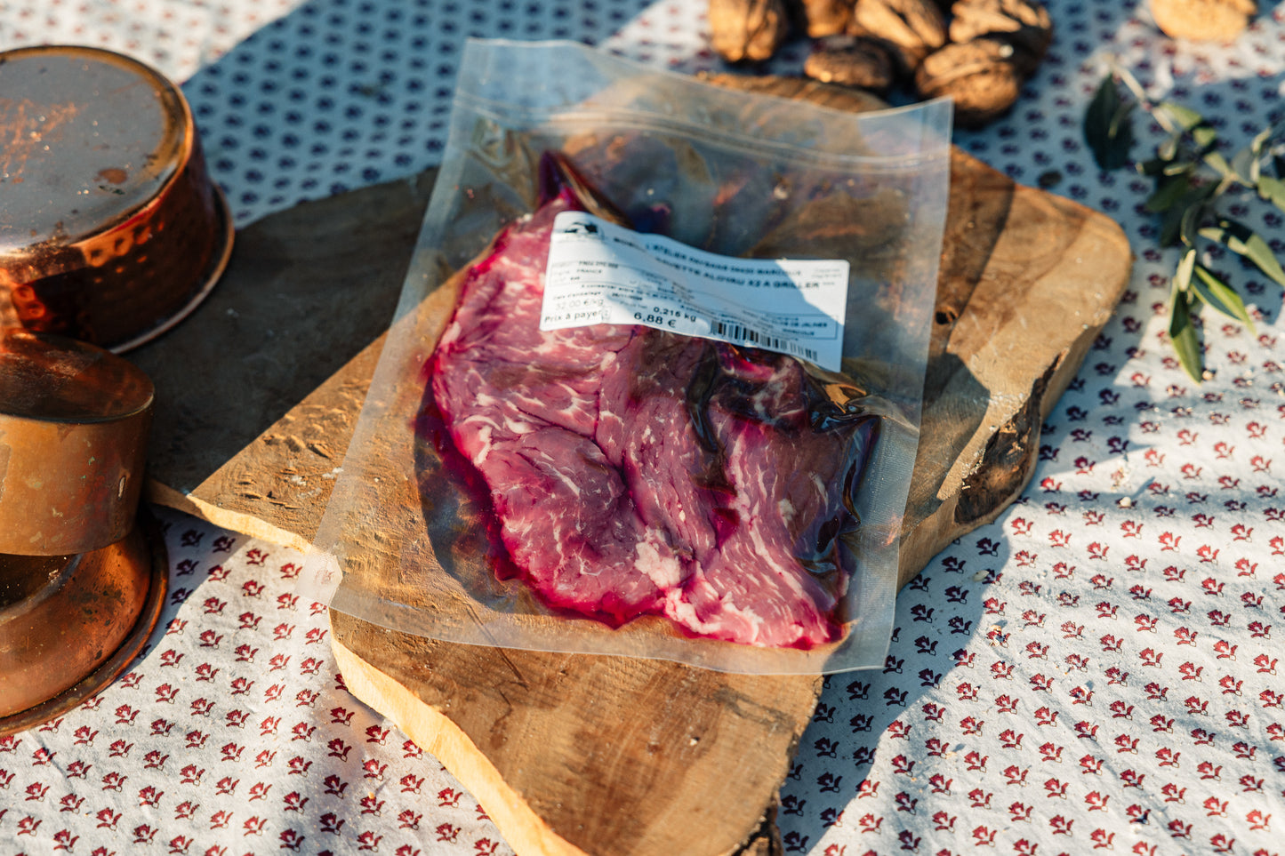 Bavette d'aloyau de boeuf  Charolais par 2