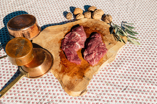 Bavette d'aloyau de boeuf  Charolais par 2