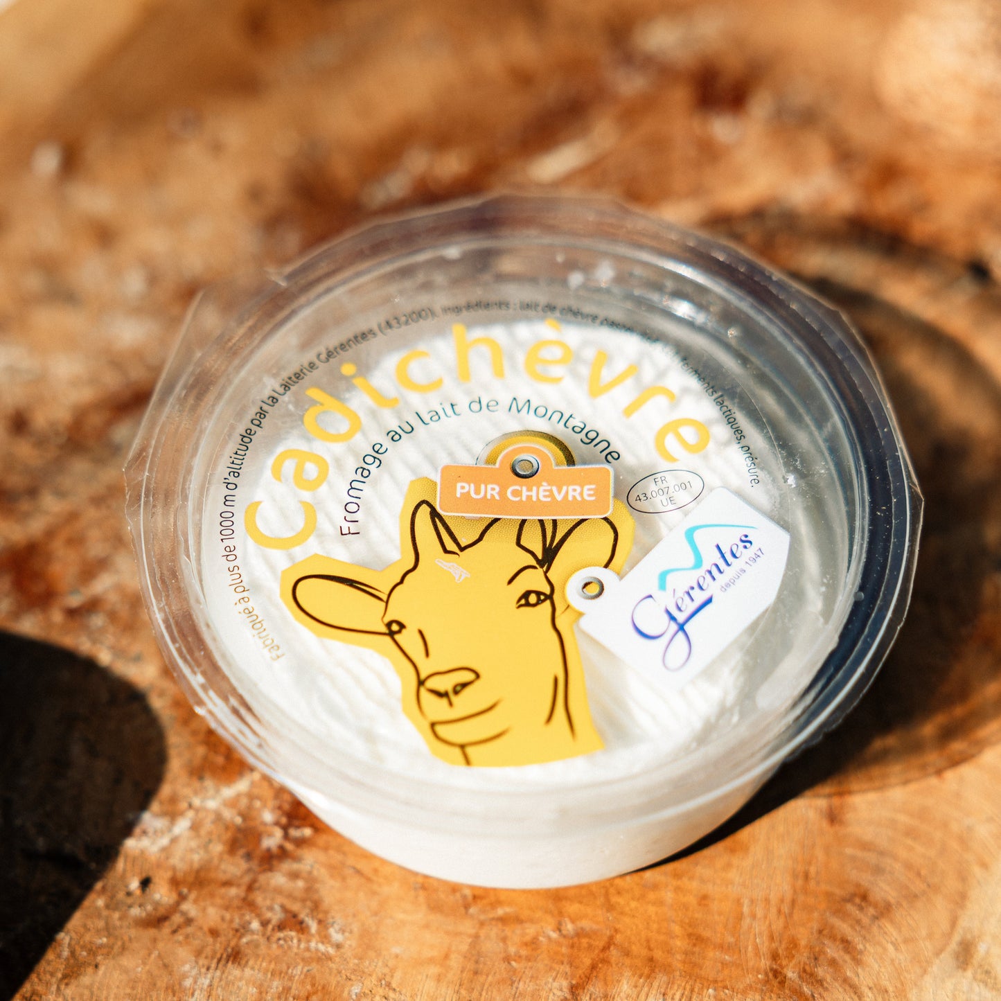 Fromage frais de chèvre Cadichèvre