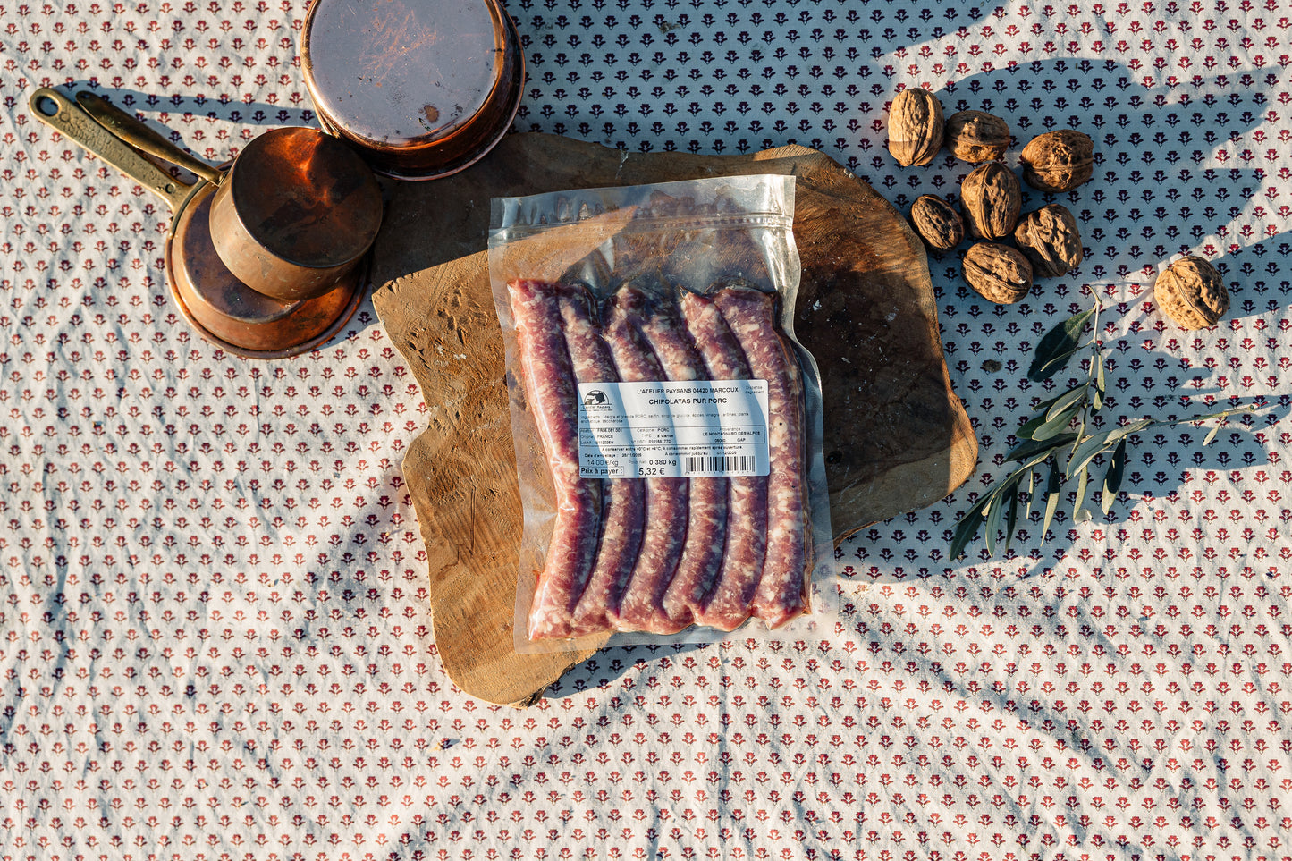 Chipolata de porc de montagne