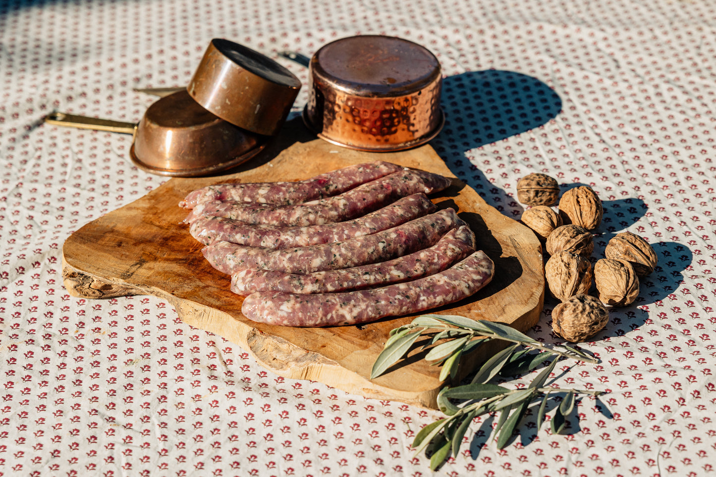 Chipolata de porc de montagne aux herbes