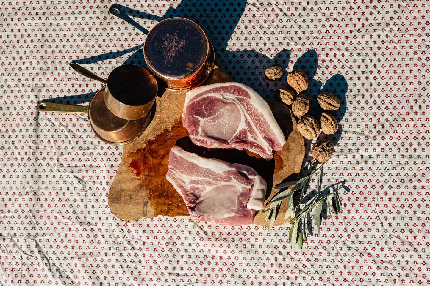 Cote de porc de montagne