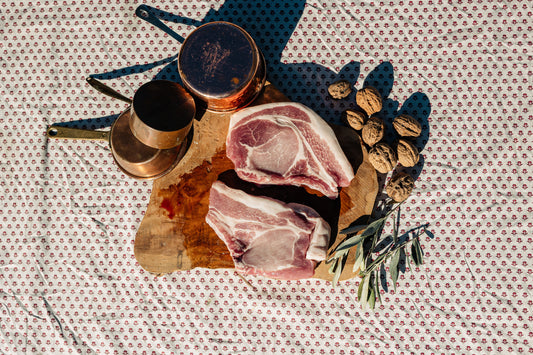 Cote de porc de montagne