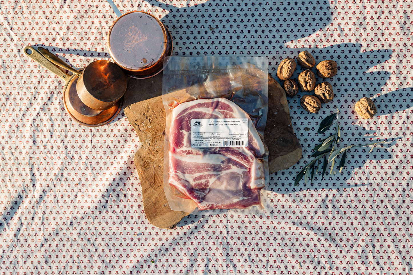 Cote de porc de montagne