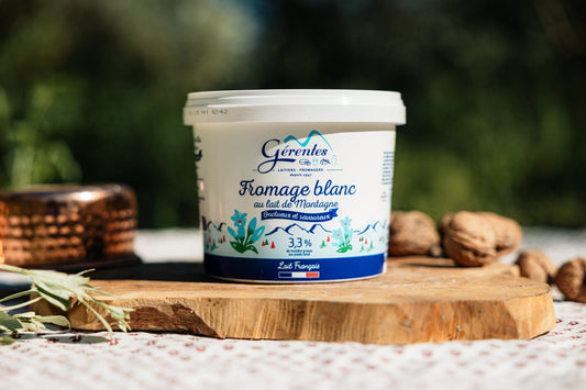 Fromage blanc au lait de montagne 3,3% 1kg
