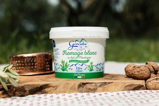 Fromage blanc au lait de montagne 7,8% 1kg