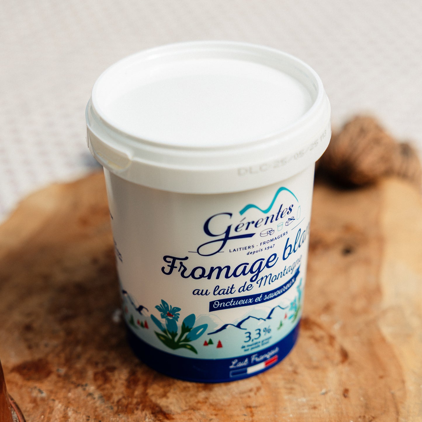 Fromage blanc au lait de montagne 3,3% 500g