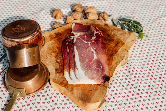 Jambon cru 4 tranches au Porc de montagne