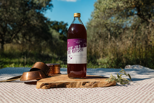 Pur jus de raisins HVE