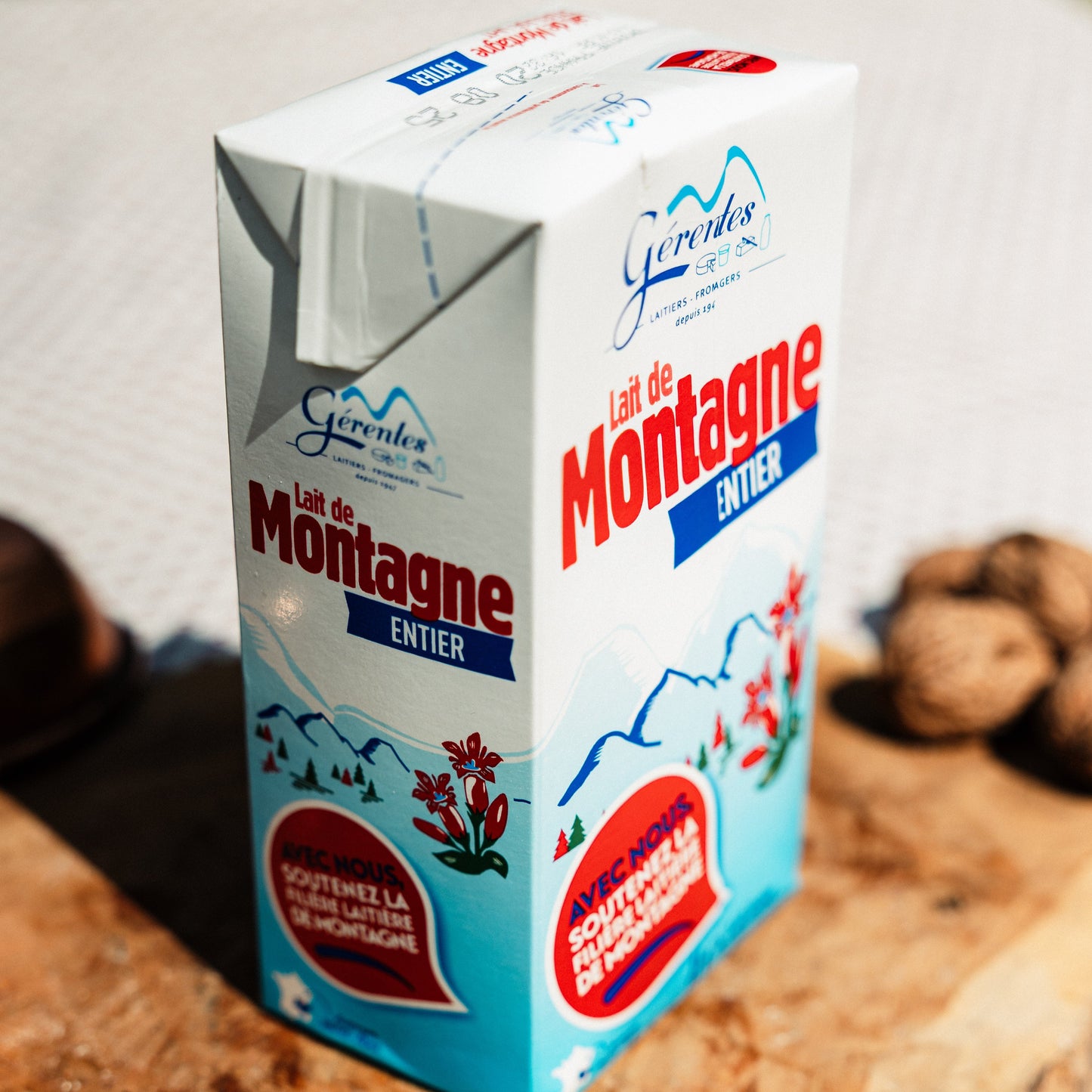 Lait de montagne entier