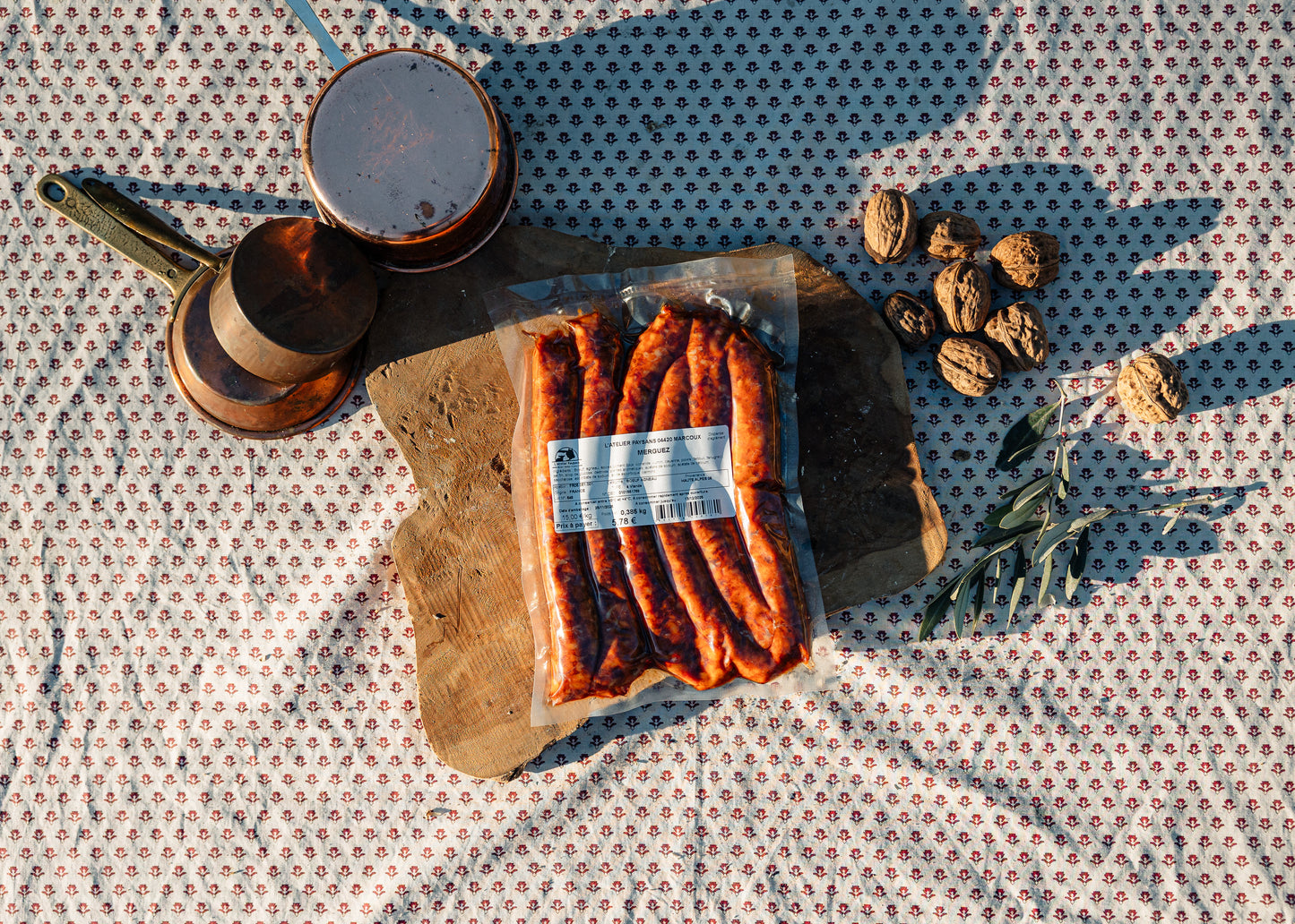Merguez de boeuf et agneau