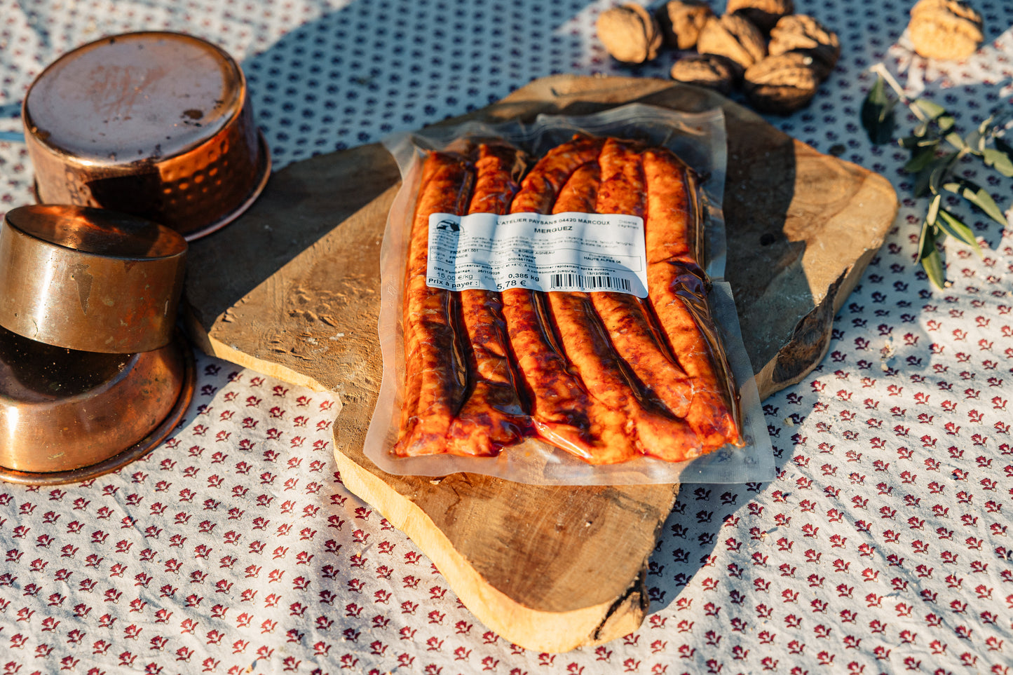 Merguez de boeuf et agneau