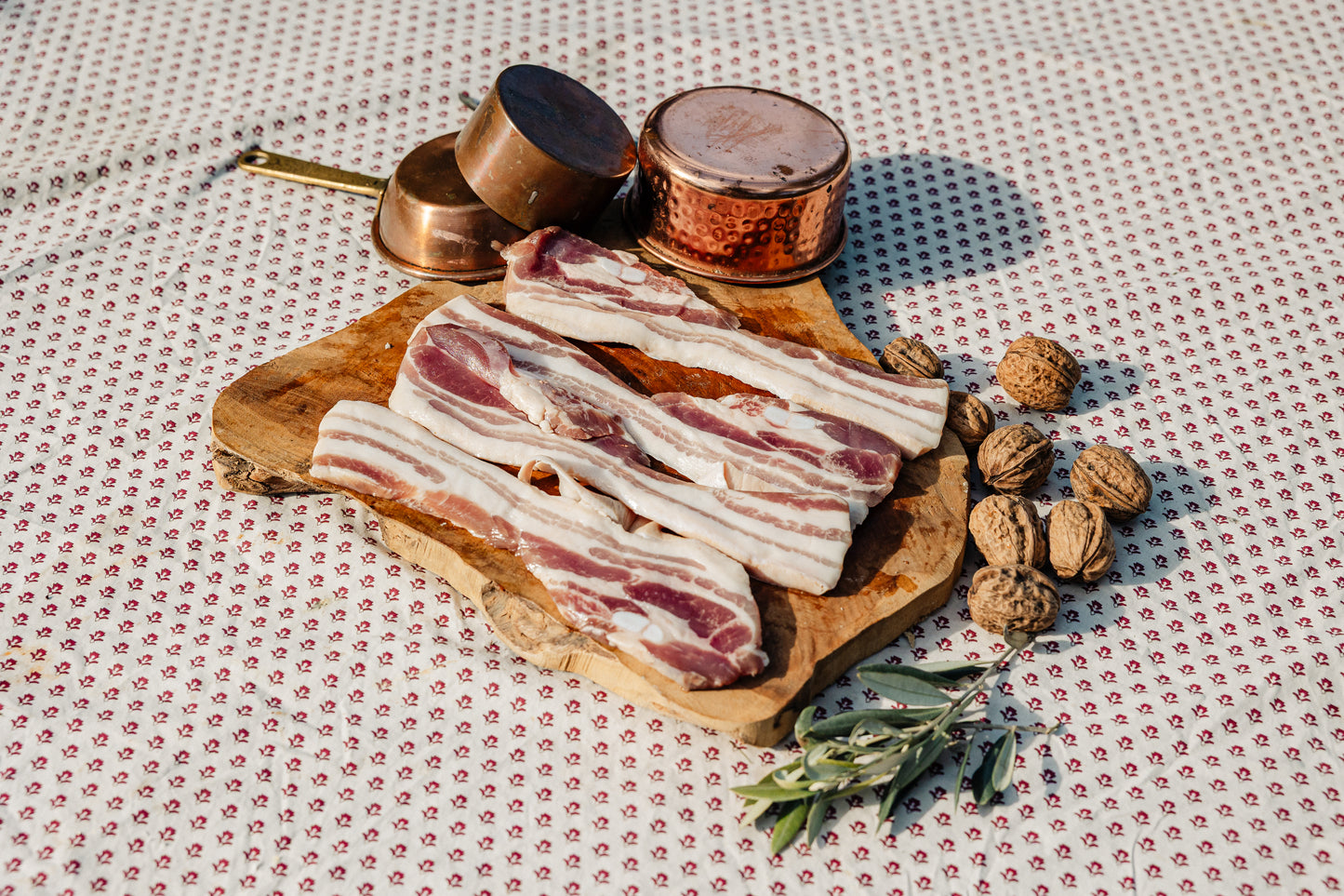 Poitrine fumee de porc de montagne