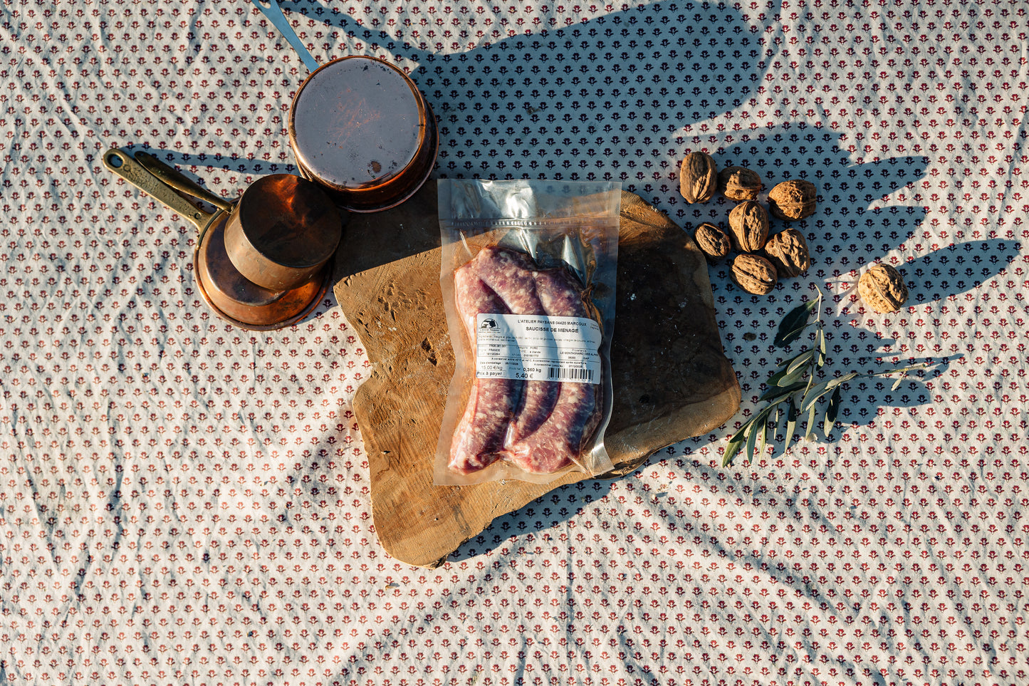 Saucisse de menage de porc de montagne