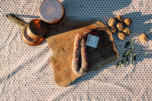 Saucisse seche  Parmesan au Porc de montagne