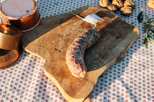 Saucisson sec Noissettes au Porc de montagne