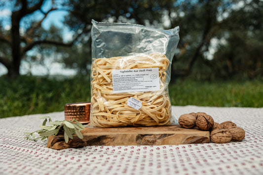 Tagliatelles aux œufs frais