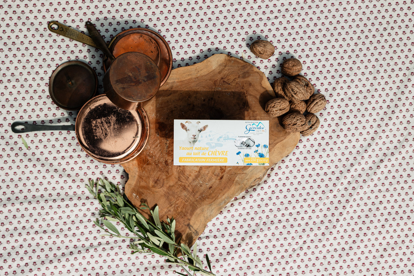 Yaourt nature au lait de chèvre