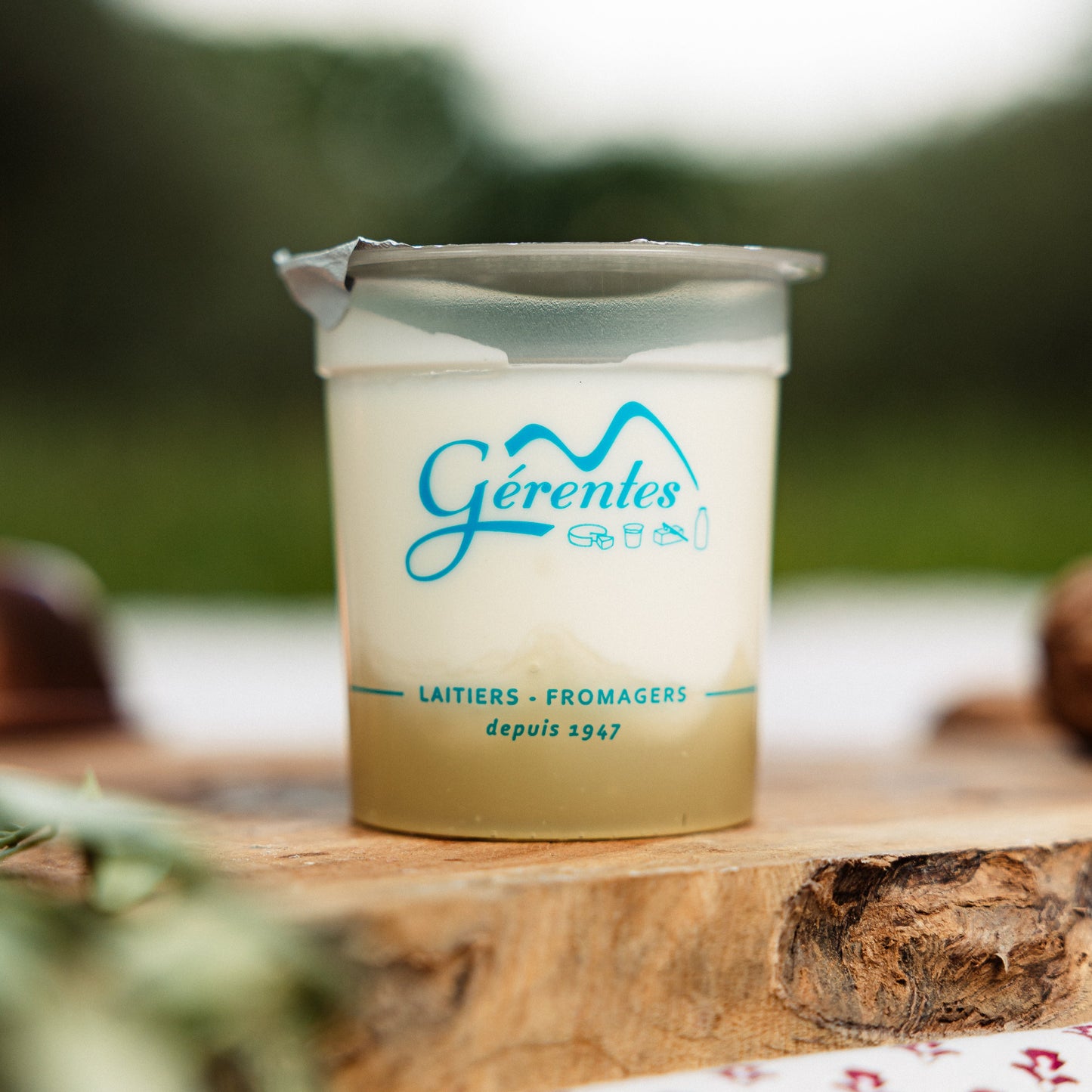 Yaourt citron au lait de montagne