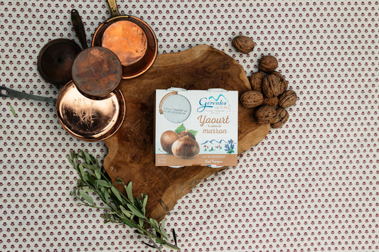 Yaourt creme de marron au lait de montagne