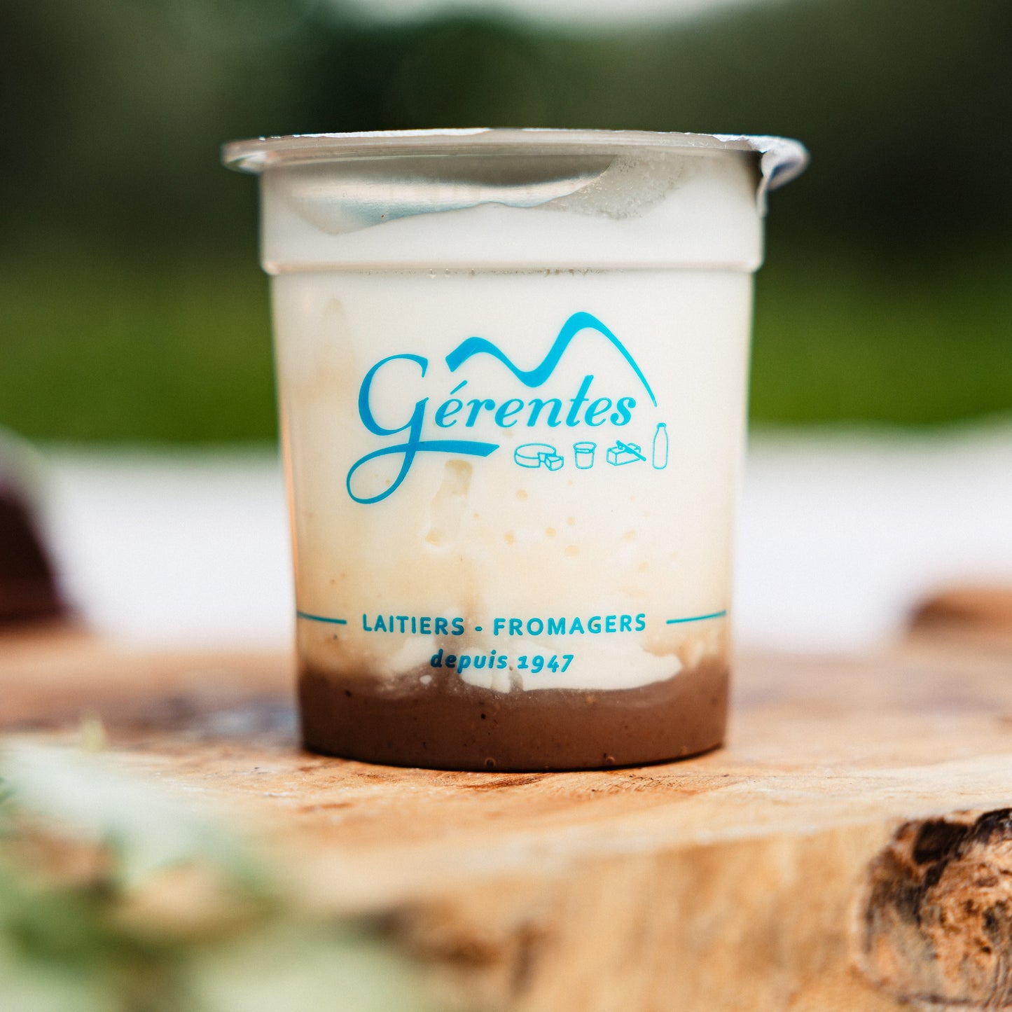 Yaourt crème de marron au lait de montagne
