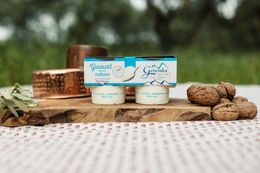 Yaourt nature au lait de montagne