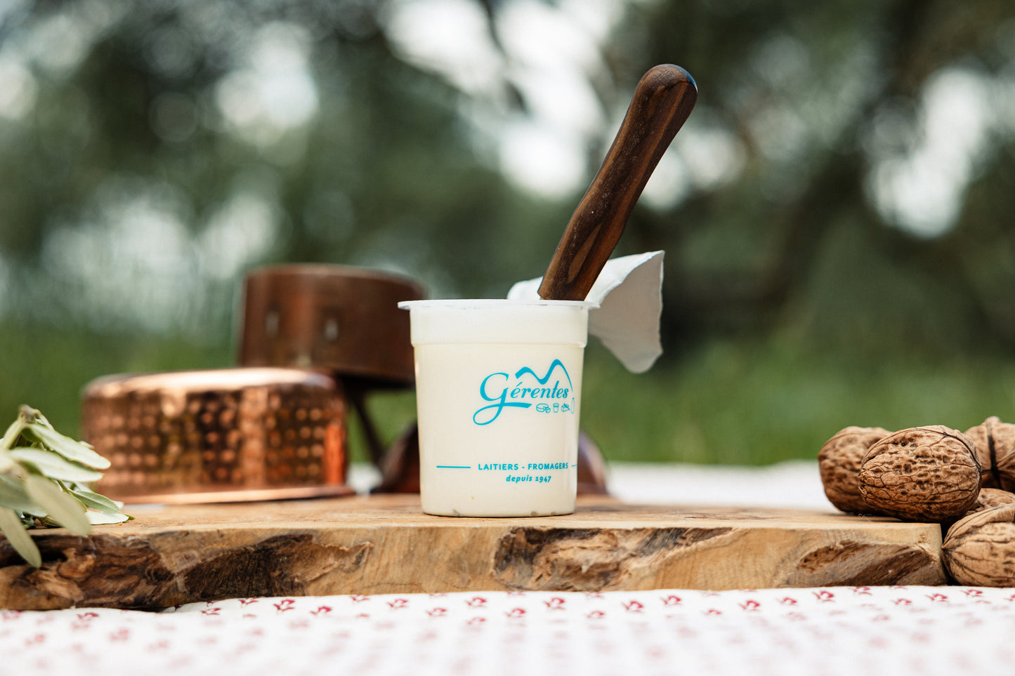 Yaourt nature au lait de chèvre