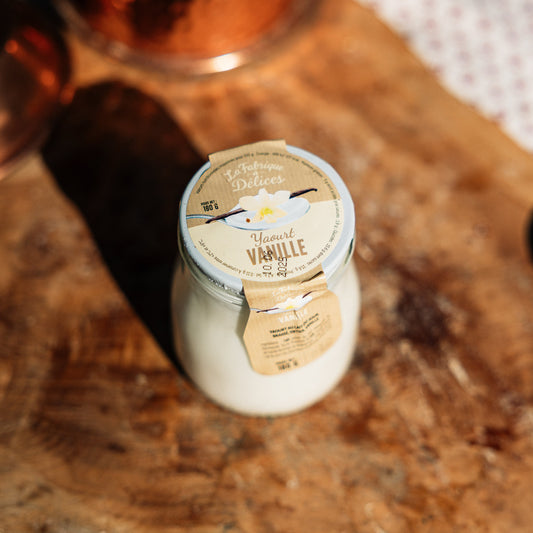 Yaourt brassé au lait entier du jour Vanille